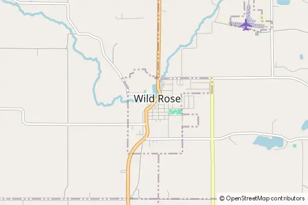 Mapa Wild Rose