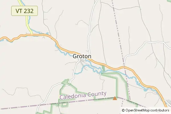 Mapa Groton