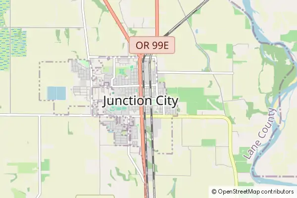 Mapa Junction City