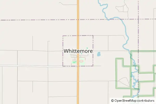 Mapa Whittemore