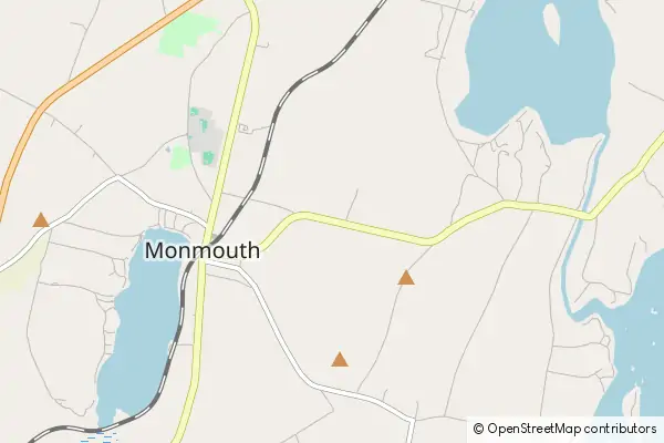 Mapa Monmouth