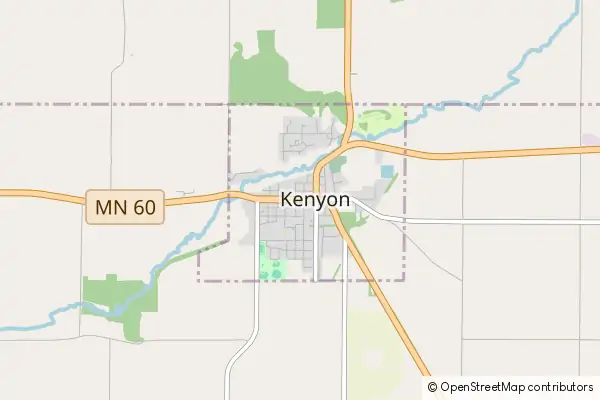 Mapa Kenyon