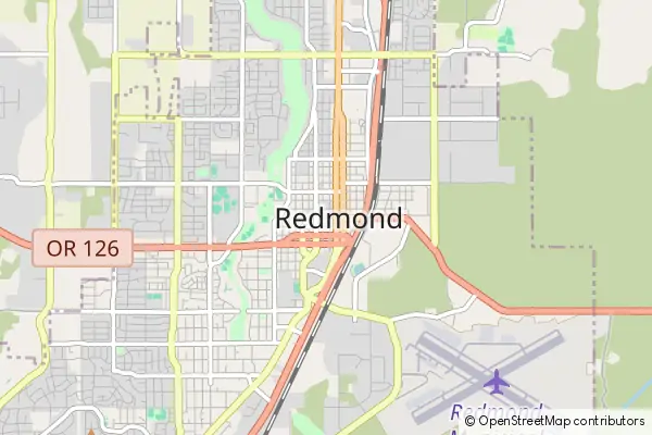 Mapa Redmond