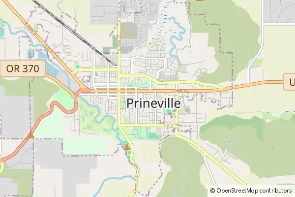 Mapa Prineville