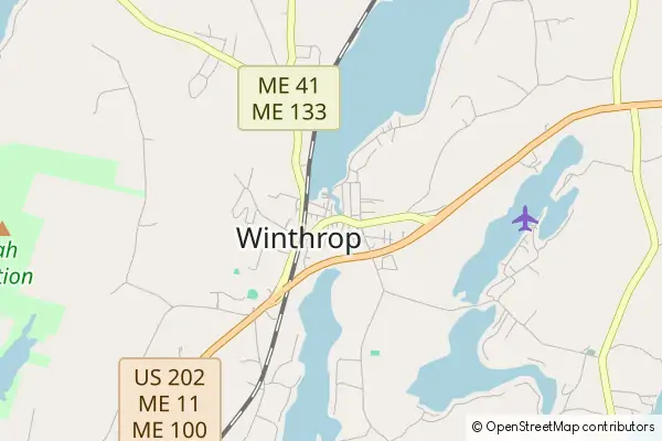 Mapa Winthrop