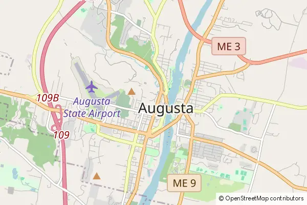 Mapa Augusta