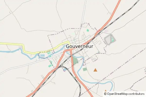 Mapa Gouverneur