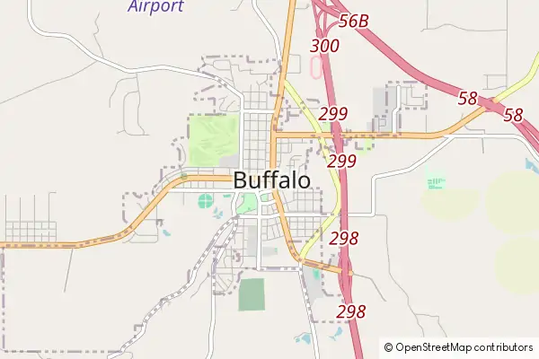 Mapa Buffalo