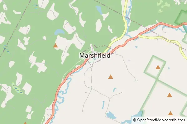 Mapa Marshfield