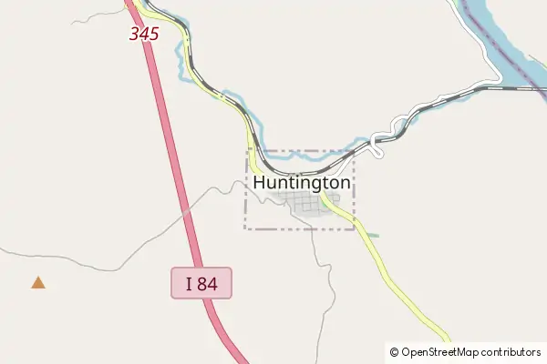 Mapa Huntington