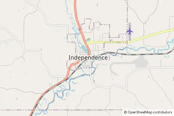 Mapa Independence