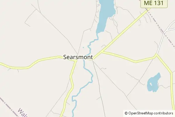 Mapa Searsmont