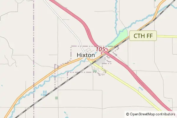 Mapa Hixton