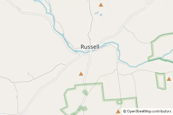 Mapa Russell