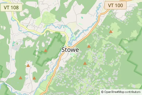 Mapa Stowe