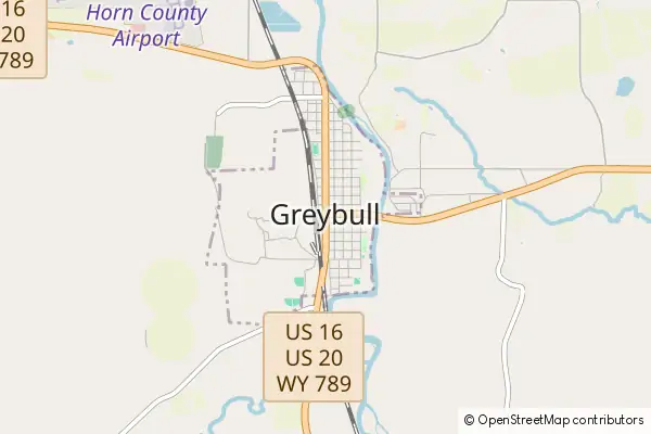 Mapa Greybull