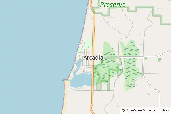 Mapa Arcadia