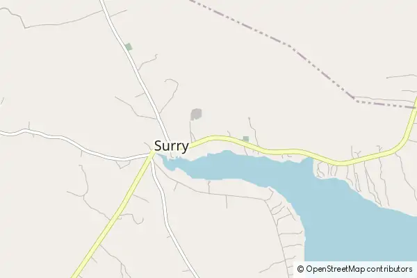 Mapa Surry