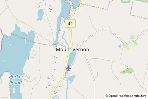 Mapa Mount Vernon