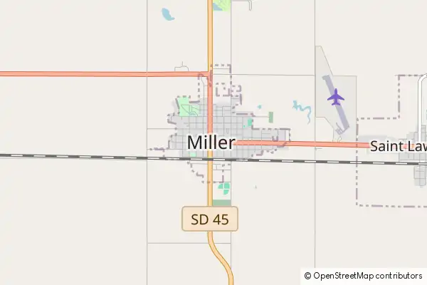 Mapa Miller