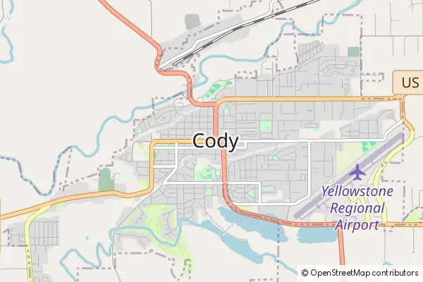 Mapa Cody