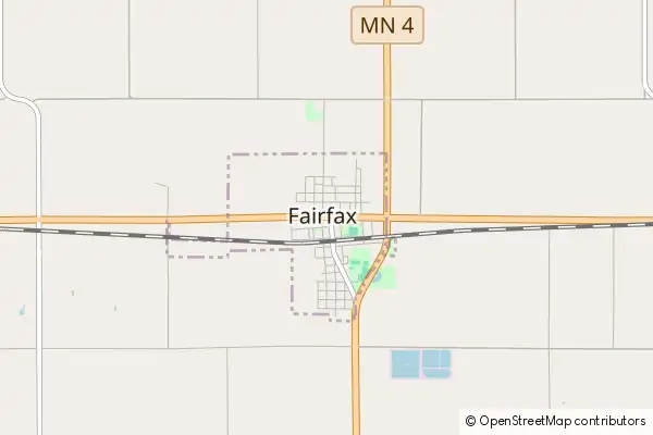 Mapa Fairfax