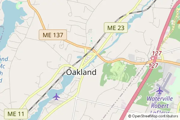 Mapa Oakland