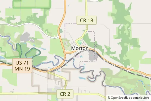 Mapa Morton