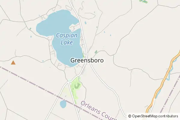 Mapa Greensboro