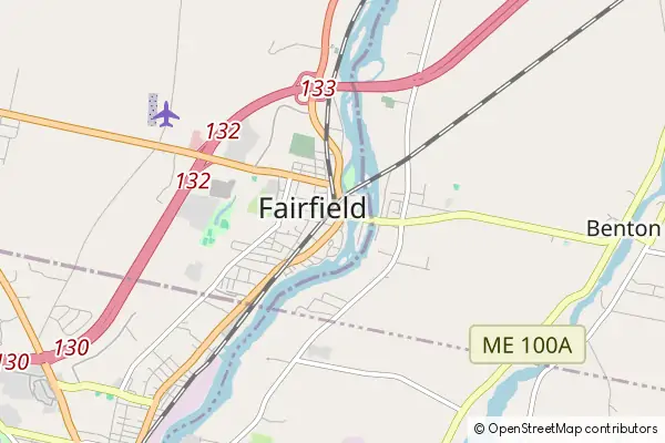 Mapa Fairfield