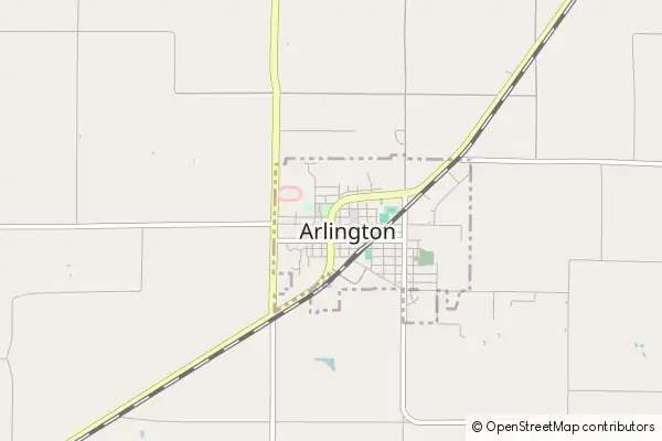 Mapa Arlington