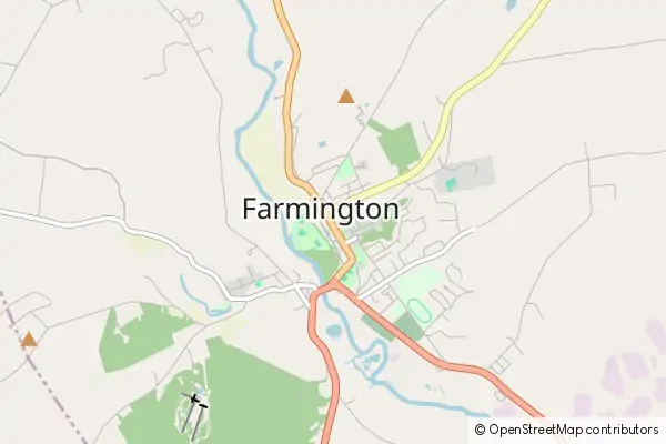 Mapa Farmington