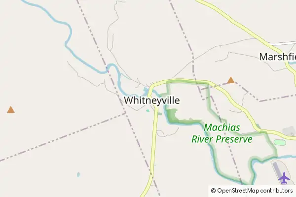 Mapa Whitneyville