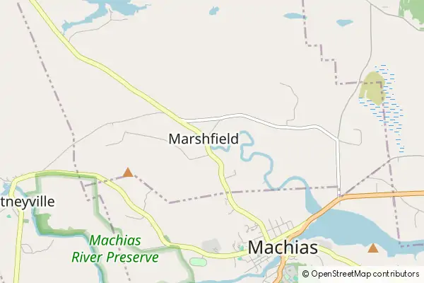 Mapa Marshfield