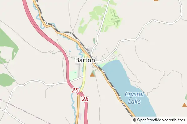 Mapa Barton