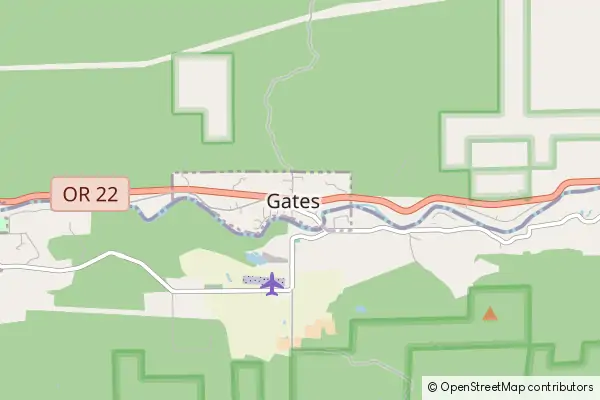 Mapa Gates