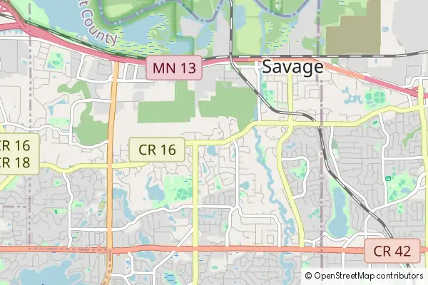 Mapa Savage