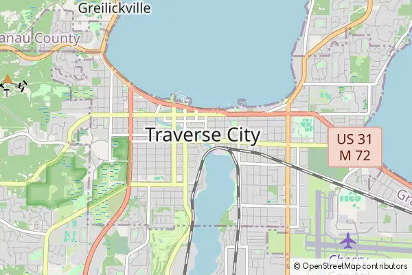 Mapa Traverse City