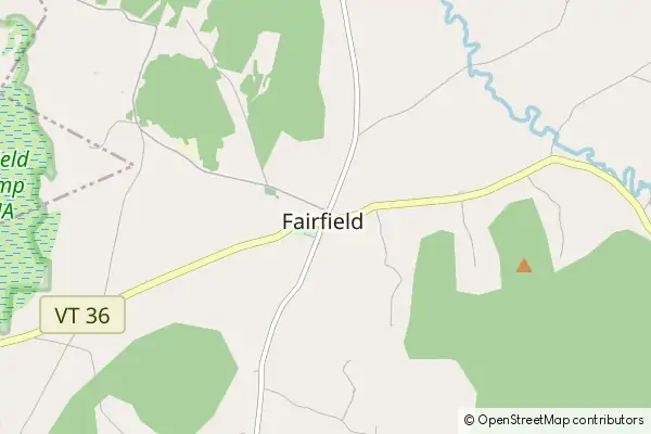 Mapa Fairfield