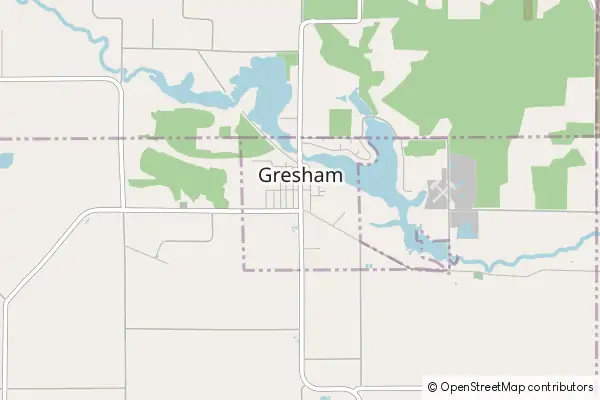 Mapa Gresham