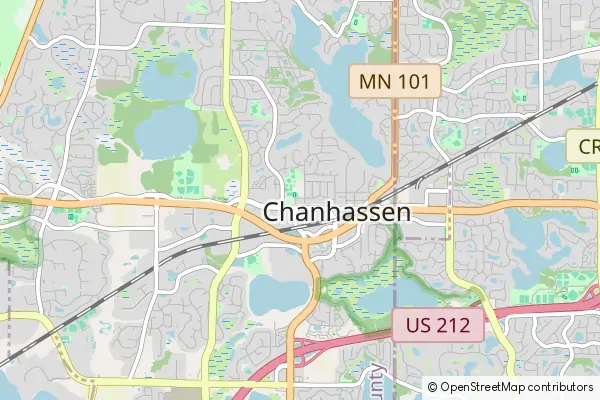 Mapa Chanhassen