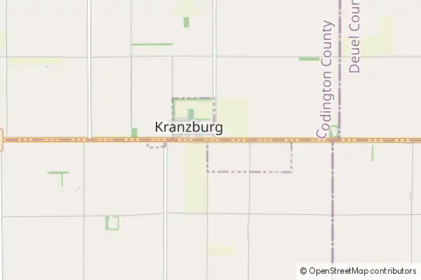 Mapa Kranzburg