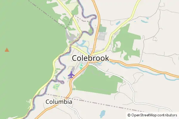 Mapa Colebrook