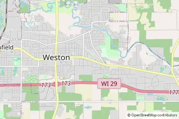 Mapa Weston