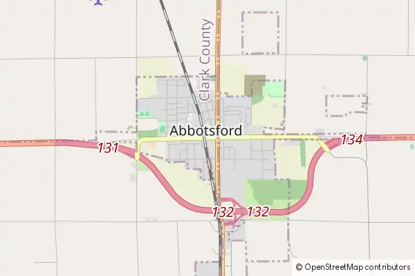 Mapa Abbotsford