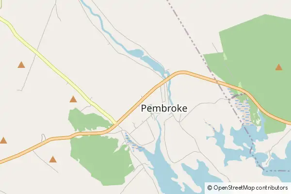 Mapa Pembroke