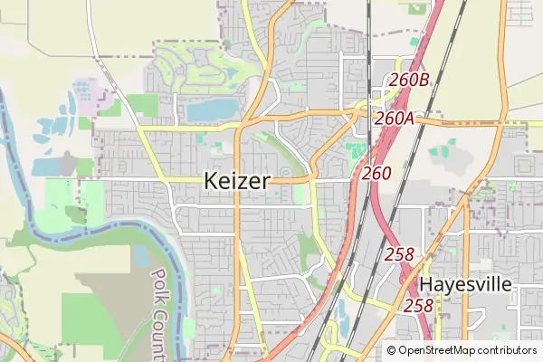 Mapa Keizer