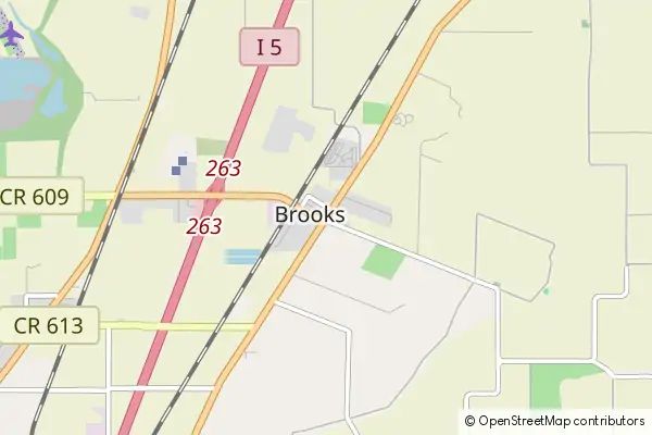 Mapa Brooks