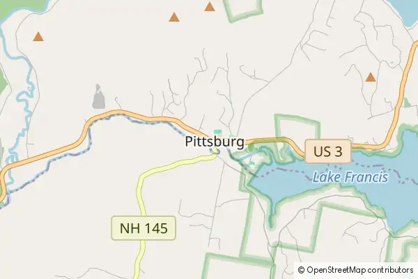 Mapa Pittsburg