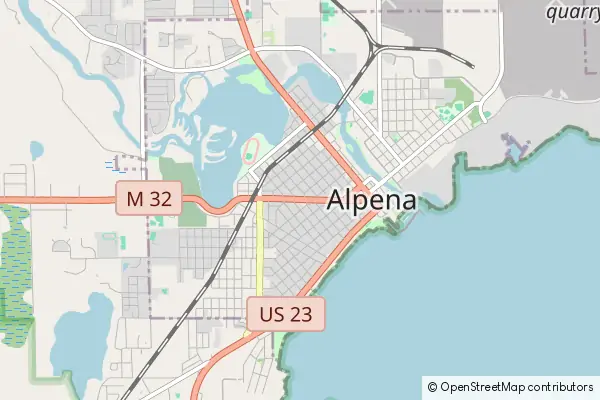 Mapa Alpena